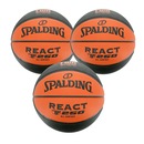 Kot 3 Bolas de Basquete Spalding React TF-250 FIBA - Foto 1