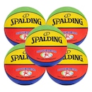 Kit 5 Bola de Basquete Spalding Rookie Gear - Tamanho 5 - Foto 1