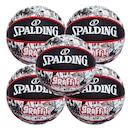Kit 3 Bolas de Basquete Spalding Graffiti - Foto 2