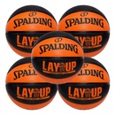 Kit 3 Bolas de Basquete Spalding Layup - Foto 2