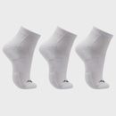 Meia Cano Curto Mizuno Prime Tam. 33 a 38 com 3 Pares Unissex - Foto 2