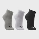 Meia Cano Curto Mizuno Prime Tam. 33 a 38 com 3 Pares Unissex - Foto 1