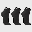 Meia Cano Curto Mizuno Basic Tam. 33 a 38 com 3 Pares Unissex - Foto 2