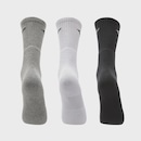 Meia Cano Alto Mizuno Prime Tam. 33 a 38 com 3 Pares Unissex - Foto 3