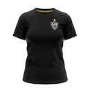 Camisa Atlético Mineiro Baby Look Principia Braziline Feminina - Foto 1