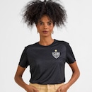 Camisa Atlético Mineiro Baby Look Principia Braziline Feminina - Foto 4