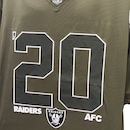 Camiseta New Era Jersey NFL Las Vegas Raiders Camuflada Masculina - Foto 3