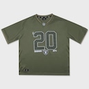 Camiseta New Era Jersey NFL Las Vegas Raiders Camuflada Masculina - Foto 6
