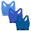 Top Puma Nadador Sem Costura - 3 Unidades - Feminino - Foto 2