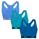 Top Puma Nadador Sem Costura - 3 Unidades - Feminino - Foto 2