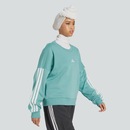 Blusão de Moletom Feminino adidas sem Capuz Essentials 3S - Foto 3