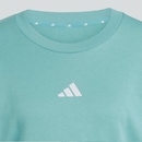 Blusão de Moletom Feminino adidas sem Capuz Essentials 3S - Foto 4