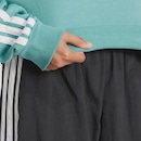 Blusão de Moletom Feminino adidas sem Capuz Essentials 3S - Foto 7