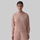 Blusão de Moletom Feminino Fila Basic Classic Light Com Capuz - Foto 1