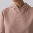 Blusão de Moletom Feminino Fila Basic Classic Light Com Capuz - Foto 4