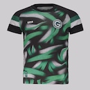 Camisa do Goiás 24/25 Gr33n Aquecimento Infantil - Foto 1