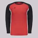 Camisa Manga Longa Placar Goleiro Camanducaia Masculina - Foto 1