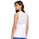 Camiseta Regata Feminina Alto Giro Alongada com Tule - Foto 2