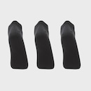 Meia Cano Invisível Mizuno Basic - 3 Pares - Unissex - Foto 3