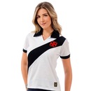 Camisa Polo do Vasco Braziline Paris Feminina - Foto 1