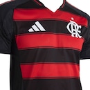 Camiseta do Flamengo I Authentic 25/26 adidas Masculina - Foto 4