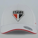 Boné Adulto do São Paulo Bordado Aba Curva - Foto 2