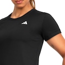 Camiseta adidas Own The Run 3 Listras Feminina - Foto 3