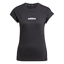 Camiseta adidas Logo Linear Feminina - Foto 4