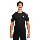 Camiseta adidas Own The Run 3 Listras Masculina - Foto 1