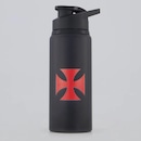 Squeeze do Vasco Futfanatics Cruz de Malta 600 ml - Foto 1