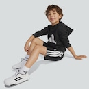 Bermuda adidas 3 Stripes ESS Infantil - Foto 5