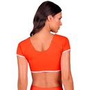 Top Alto Giro Elástico Personalizado Feminino - Foto 2