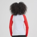 Camiseta Manga Longa Flamengo Plaga Feminina - Foto 2