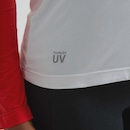 Camiseta Manga Longa Flamengo Plaga Feminina - Foto 4