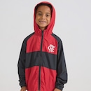 Jaqueta Corta Vento do Flamengo Braziline Wind Infantil - Foto 5