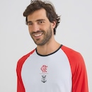 Camiseta manga Longa UV Flamengo Plaga Masculina - Foto 4