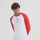 Camiseta manga Longa UV Flamengo Plaga Masculina - Foto 5