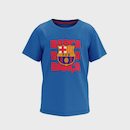 Camiseta Barcelona Braziline Barca Infantil - Foto 1