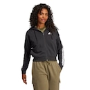 Jaqueta com Capuz Feminina adidas 3 Stripes - Foto 1