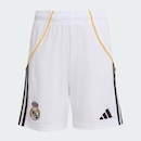 Short Infantil Adidas I Real Madrid 25/26 - Foto 1