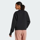 Blusão de Moletom Gola Careca Feminino Adidas Designed-for-Training Warm-Up - Foto 3