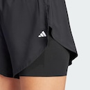 Short 2 em 1 Feminino Adidas Designed for Training - Foto 5