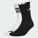 Meia Unissex Adidas Glow Sock - 2 Pares - Foto 2