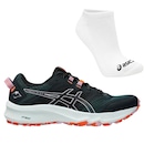 Tênis Feminino Asics Trabuco Terra 2 + Par de Meia - Foto 1