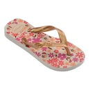 Chinelo Havaianas Flores Fc Infantil - Foto 2