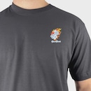 Camiseta Okenheads Basica Silk Dado Fire Masculina - Foto 3