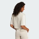 Camiseta Feminina Adidas Essentials 3 Listras Algodón Holgada - Foto 3