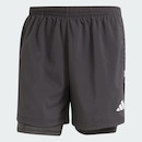 Bermuda adidas 2 Em 1 Own The Run Spray Dye Masculina - Foto 2