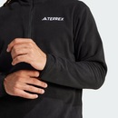 Jaqueta Masculina Adidas Fleece 1/2 Zíper Multi Essentials - Foto 6