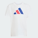 Camiseta Infantil Adidas Essentials - Foto 2